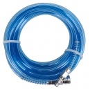 코리아뉴매틱 우레탄 연질파워호스 커플러장착 투명청색