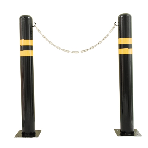 국제안전공사 스틸 차단봉 앙카고정식