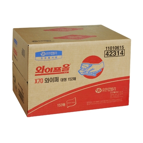 유한킴벌리 와이프올 X70 와이퍼