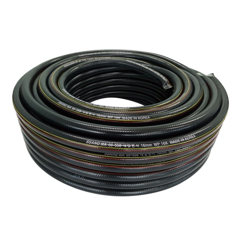 쌍마 편사호스 16mm X 40m 흑색