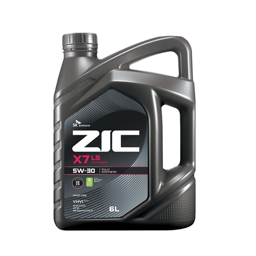 SK엔무브 디젤 엔진오일 ZIC X7 LS 5W-30 6L