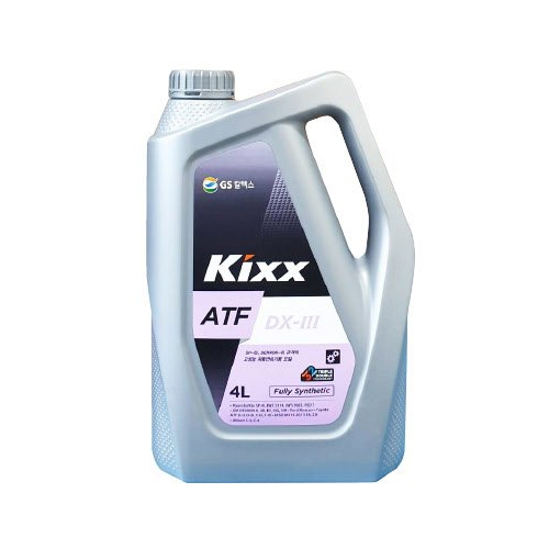 GS칼텍스 자동차용 기어오일 Kixx ATF DX-III_4/4L(덱스론)