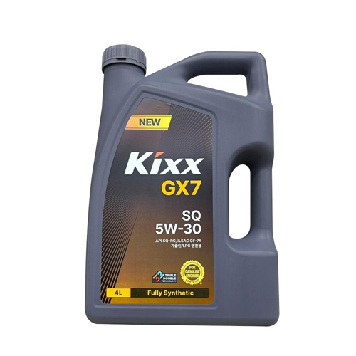 GS칼텍스 가솔린 엔진오일 Kixx GX7 SQ 5W-30_4/4L