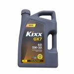 GS칼텍스 가솔린 엔진오일 Kixx GX7 SQ 5W-30_4/4L