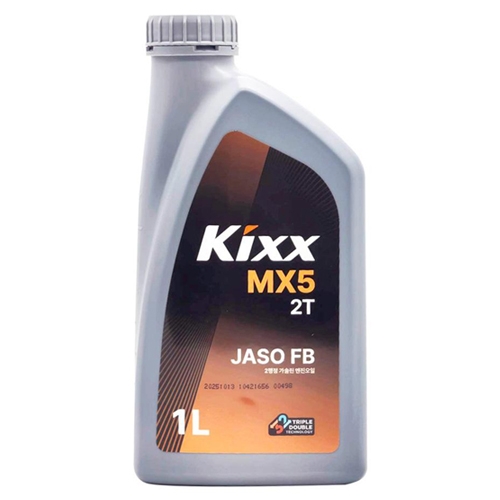 GS칼텍스 가솔린 엔진오일 Kixx MX5 2T JASO FB_12/1L (2스트로크오일/2사이클)