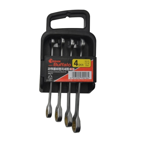 세신 라쳇 콤비 렌치 세트 무광 4PCS
