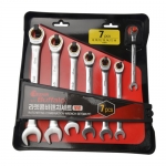 세신 라쳇 콤비 렌치 세트 무광 7PCS