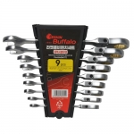 세신 라쳇 콤비 렌치 세트 플렉시블 무광 9PCS