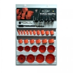 KW 바이메탈 홀커터 세트 36PCS KW04-9136 스탠드포함
