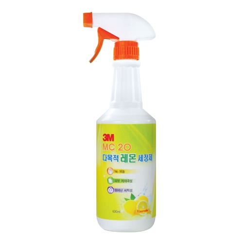3M 케미칼 다목적 레몬세정제 MC 20 (600ml) 12EA