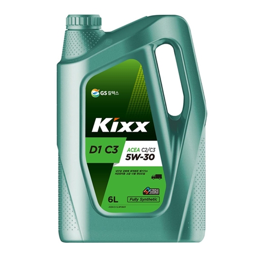 GS칼텍스 디젤 전용 엔진오일 Kixx D1 C2/C3 5W-30_3/6L BX