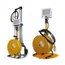 루비 LED 투광기 전선릴 거치형