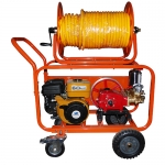 삼부기계 회전이동식 고압분무기 대 엔진80A 7.5HP 호스13.0mm-70M