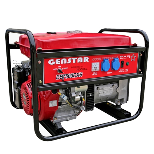 젠스타 산업용 가솔린 발전기 ES7500DXS 혼다엔진