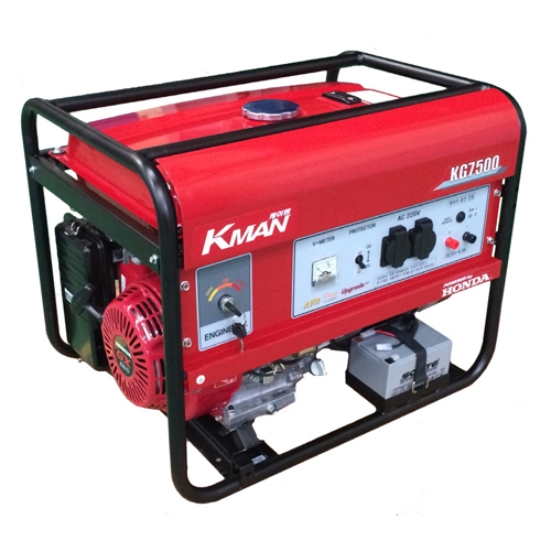 케이맨 산업용 가솔린 발전기 KG7500EX