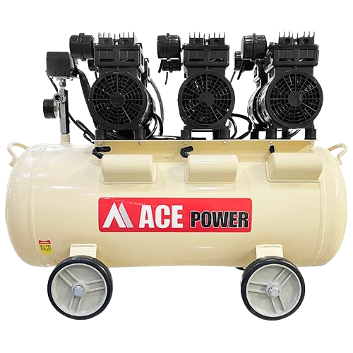 에이스파워 이동식 저소음 오일리스 콤프레샤 LTC-7503 5.0HP