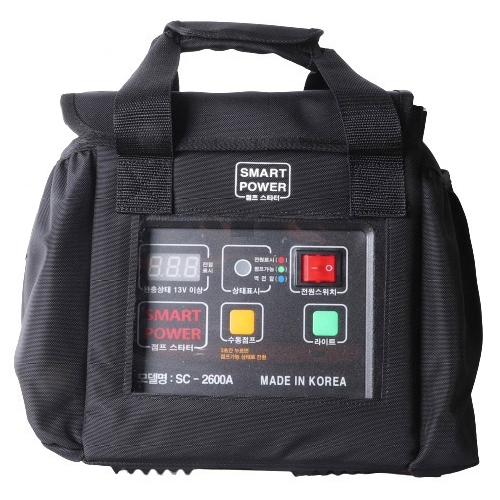 스마트파워 점프스타터 국산대용량 SC-2600A 가방포함