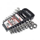 세신 플렉시블 라쳇 콤비렌치세트 9PCS