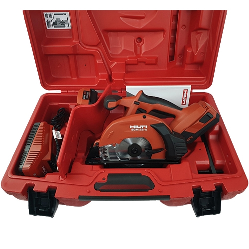 HILTI 힐티 금속용 충전 원형톱 SCM22-A 22V 4.0Ah 배터리2 HILTI 힐티 금속용 충전 원형톱 SCM22-A 22V 4.0Ah 배터리2