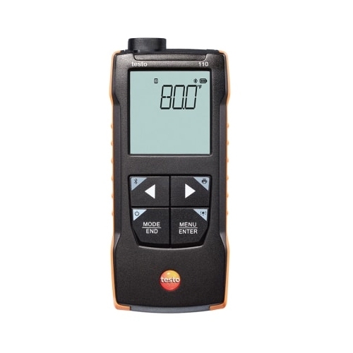 테스토 고정밀 온도계 TESTO 110 NTC + PT100
