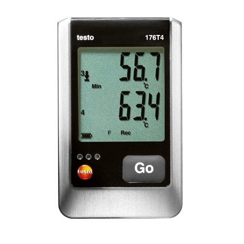 테스토 고정밀 4채널 온도 로거 TESTO 176 T4