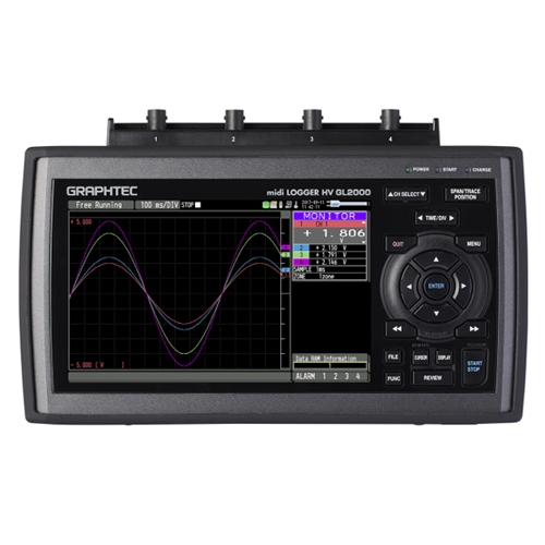 GRAPHTEC 그라프텍 고속 및 고전압 데이터로거 GL2000