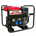 젠스타 디젤 발전기 GD7000S 콜라엔진