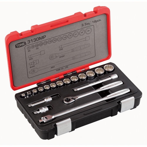 토네 핸드소켓세트 3130MP 18pcs