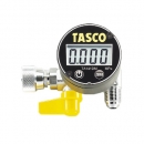 타스코 미니 디지털 진공게이지 + 볼밸브 아세이 TA142MD