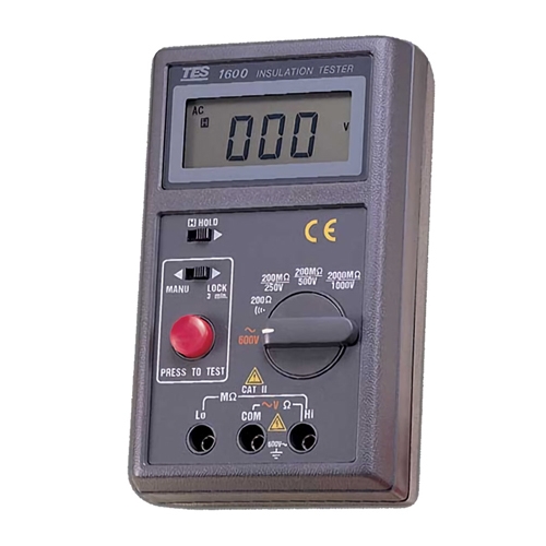 테스 디지털 절연저항계 TES-1600