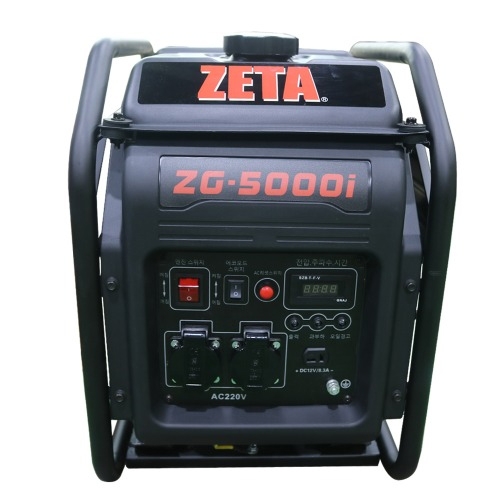 제타 오픈형 인버터 발전기 ZG-5000i 수동