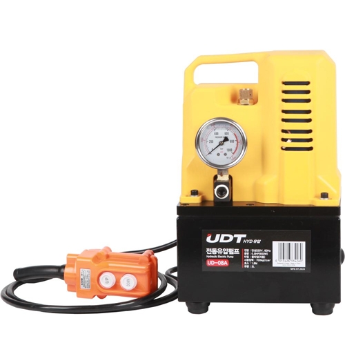 UDT 유압전동펌프 UD-08A 단동식