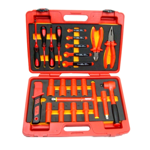 KGB 절연 공구 셋트 1/2인치 24pcs KT-VE703003