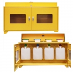 4구 폐수통보관함 JI-CF4 폐액깔대기 고정형