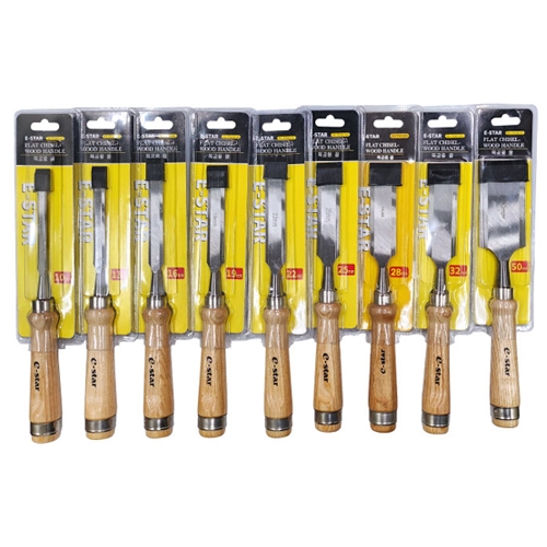 이스타샵 목공용 끌 평끌 세트 9pcs ES-TF320