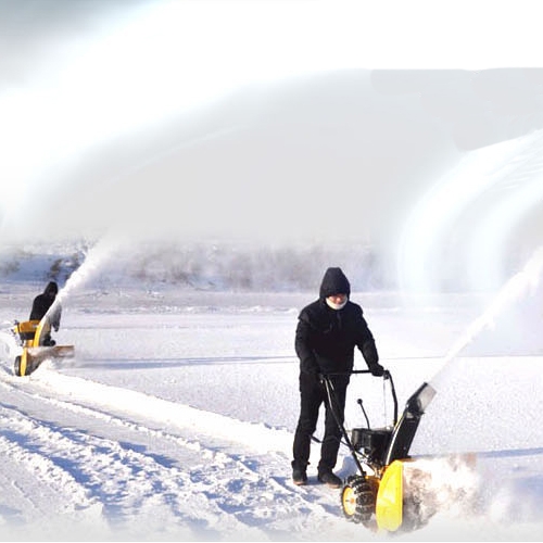 제트몬데이 동력 제설기 ZLST651Q (6.5HP) 얼음칼장착