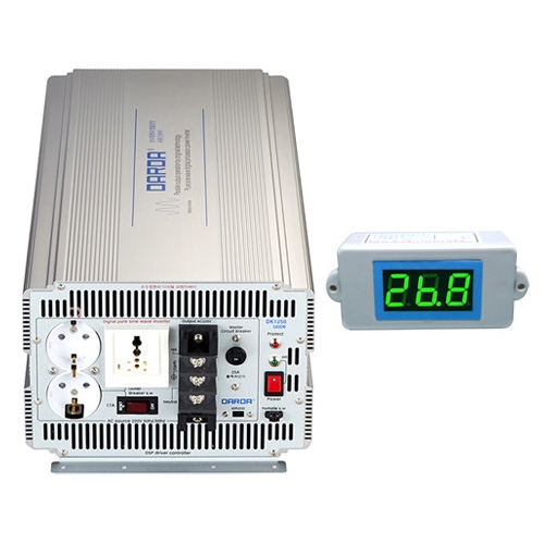 다르다 DC/AC 인버터 순수정현파 DK2480 (DC24V/8000W)