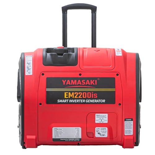 야마비시 가솔린 저소음 인버터 발전기 EM2200is 자동