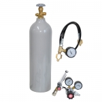 수소 질소 가스 누수탐지기용 가스통 레귤레이터 점프선