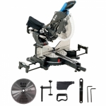 ES산업 슬라이딩 각도절단기 톱날포함 E12SMS 레이저기능