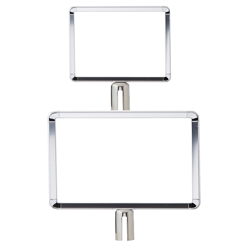바닉스 실버 싸인폴 가로형 A4 A3