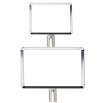 바닉스 실버 싸인폴 가로형 A4 A3