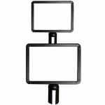 바닉스 블랙 싸인폴 가로형 A4 A3