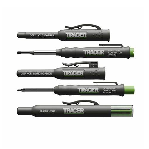 TRACER 트레이서 펜슬마커 + 유성펜 + 리필심 3종 콤비세트 AMK3