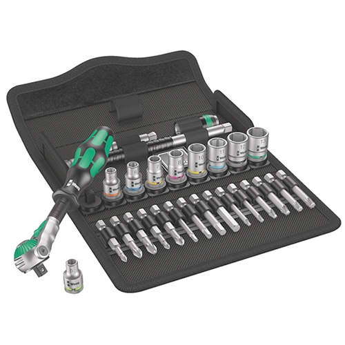 WERA 스피드 라쳇세트 8100 SA 6 Zyklop 004016 28pcs
