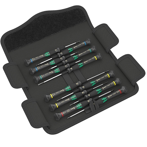 WERA 스크류드라이버 세트 073675 12pcs 파우치포함