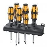WERA 다가네 스크류 드라이버 세트 932/6 RACK 018282 6pcs