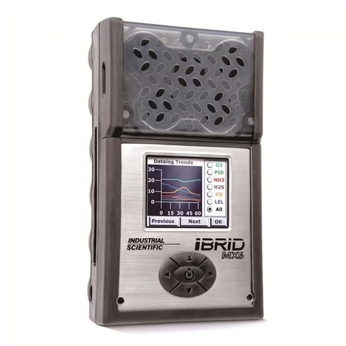 가스트론 확산식 복합가스측정기 iBrid MX6 (LEL CO H2S HCl O2 VOC)