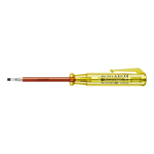 피비스위스툴 검전드라이버 PB 175.0-60 LED CN