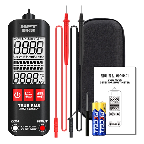HPT 디지털 멀티 검전기 테스터기 HDM-2001